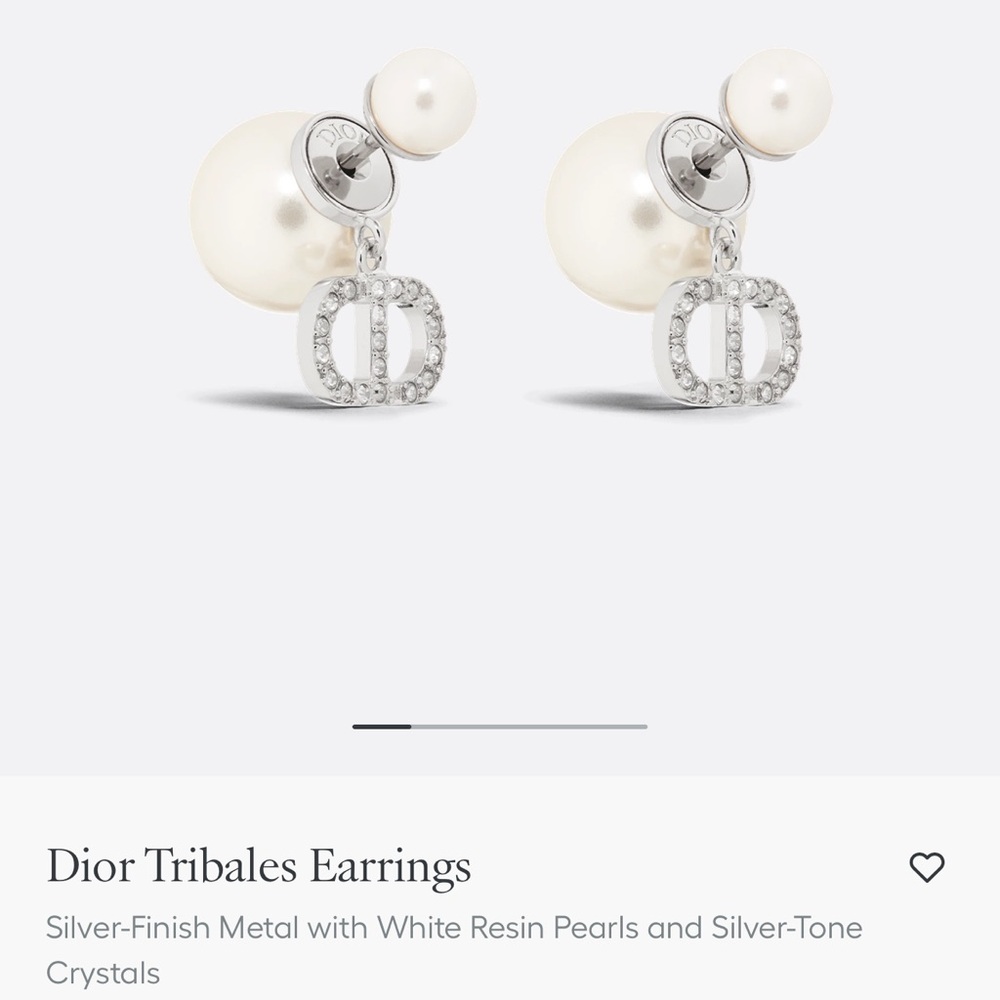 SOLD/Authentic Dior Tribales Earrings